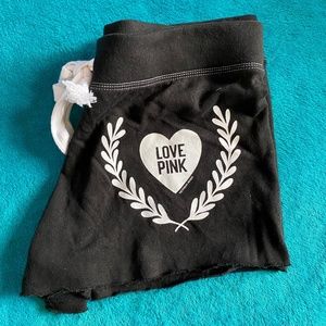 Victoria's Secret Pink Black and White Shorts